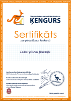 Kengurs 2018 m
